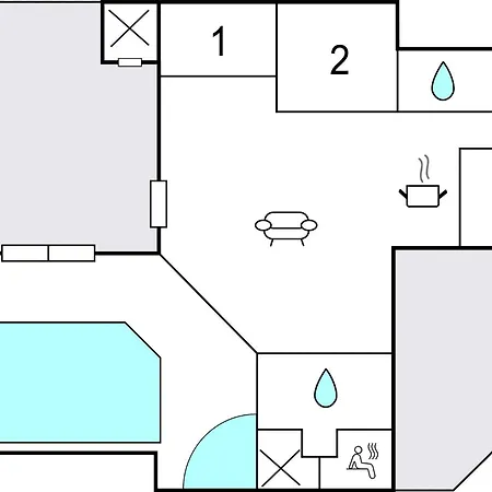 Ferienhaus Gorgeous In With Indoor Swimming Pool *